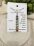 Colar 7 Chakras 4,8cm - Sunshine Cristais na internet