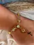 Pulseira de mini terço Citrino - comprar online