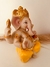 Ganesha Amarelo 17cm - comprar online
