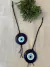 Olho Grego Vidro Cordão Trançado 8cm - comprar online