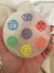 Placa Redonda 7 Chakras 10cm na internet