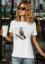 Traditional Line T-Shirt - Rufous-bellied Thrush-01F - buy online