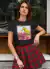 Traditional Line T-Shirt - Yellow-chevroned Parakeet-01F - online store