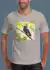 Traditional Line T-Shirt - Glittering-throated Emerald Hummingbird-01M on internet