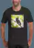 Traditional Line T-Shirt - Glittering-throated Emerald Hummingbird-01M - rascher