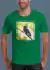 Traditional Line T-Shirt - Glittering-throated Emerald Hummingbird-01M - online store