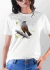 Traditional Line T-Shirt - Rufous-bellied Thrush-01F - buy online