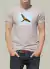 Traditional Line T-Shirt - Blue-and-yellow Macaw-01M on internet