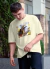 Camiseta Oversized - Araçari-castanho-022M - rascher