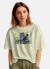 Camiseta Oversized - Saíra-amarela-01F - tienda online