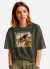 Imagen de Camiseta Oversized - Araçari Castaño-01F