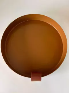 BANDEJA METAL MARROM - comprar online