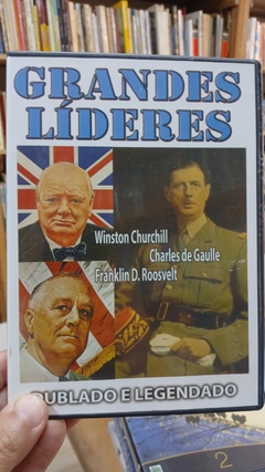Grandes Lideres Winston Churchill Charles de Gaulle Franklin Roosvelt - Editora: Nd [usado]
