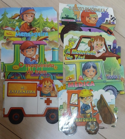 Coleção Profissões - 7 Livros - Autor: Varios (1980) [usado]