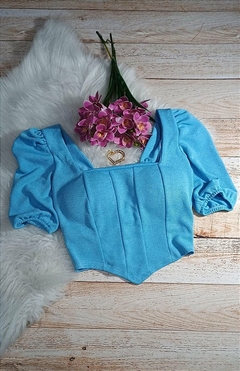 CROPPED RISCA PONTA - Dessah Boutique