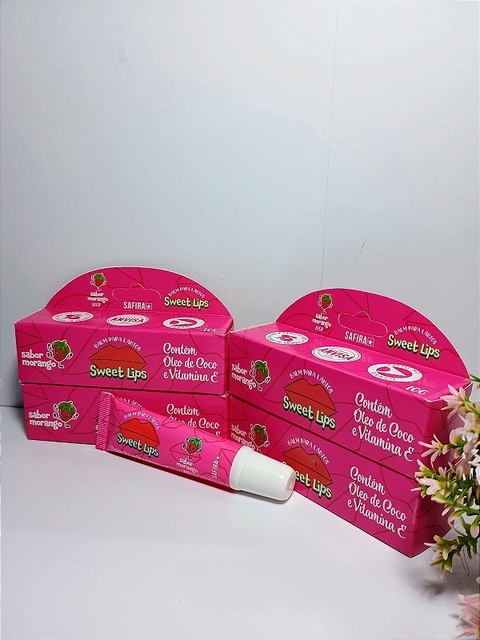 BALM PARA LÁBIOS SWEET LIPS MORANGO