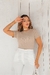 Blusa Liliane bege