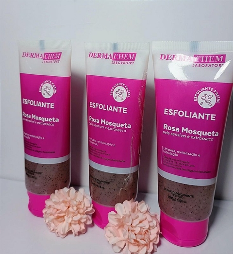 Gel Esfoliante Rosa Mosqueta 100ml Dermachem
