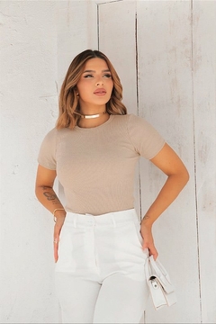 Blusa Liliane bege - comprar online