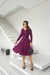 Vestido Melange roxo - comprar online