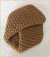 Cachecol de Lã Tricô Ocre - comprar online