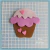Cupcake Colorido em Feltro IV na internet