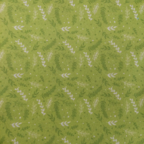 Kit Feltro Estampado Natalino Pinheirinhos