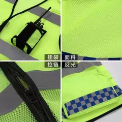 Alta Visibilidade Segurança Coletes com bolsos com zíper e Alta Visibilidade na Segurança na internet