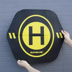 Dobrável Drone Landing Pad, Dupla Face Colorida, Esteira de Estacionamento de A na internet