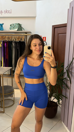 Top Regata + Shorts Levanta Bumbum na internet