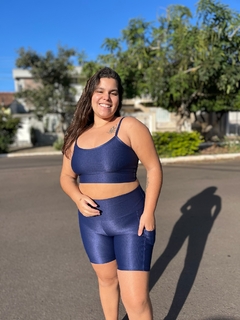 Conjunto Clara Bermuda Bolsos - Alta Compressão na internet