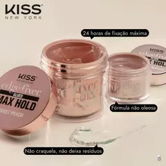 Pomada Fixadora Modeladora Capilar Extra Forte Edge Fixer Kiss NY 30ml - Lu Cosméticos e perfumaria LTDA