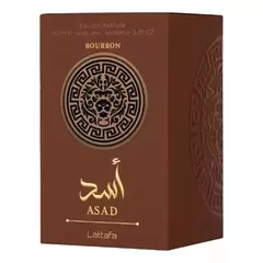 Imagem do Perfume Árabe Lattafa Asad Bourbon Masculino Eau de Parfum - 100ml