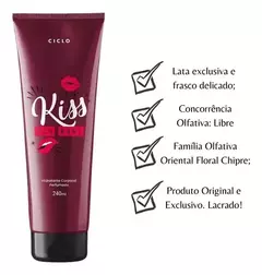 Loção Hidratante Kiss Me More Ciclo Cosméticos na internet