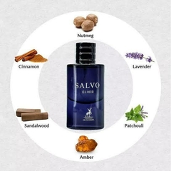 Maison Alhambra Salvo Elixir Eau de Parfum - Masculino 60ml na internet