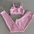 Conjunto Rosa em Jacquard Poliamida Textura Premium - comprar online