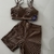 Conjunto Canelado Café com Leite - loja online