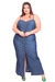 VESTIDO JEANS DE ALÇA TAM G