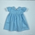 Vestido azul Thaisa - comprar online