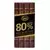 Tableta de Chocolate al 80% cacao x 63 grs Copani