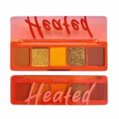 RUBY ROSE - Paleta de Sombras Heated Quinteto