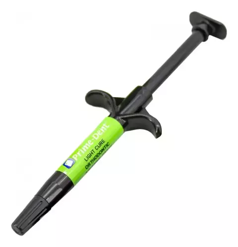 Adhesivo para ortodoncia Prime Dent USA Brackets Jeringa 5g