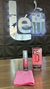 Kit Spray Limpa Lentes 25ml sem alcool e antiestático + Lenço de alta performance - Rosa