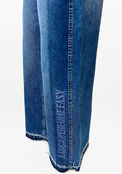 Calça Jeans Wide Leg Cintura Alta - comprar online