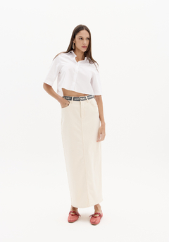 Camisa Cropped De Mangas Curtas Lança Perfume Easy - comprar online
