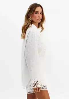 Camisa Manga Longa Com Entremeio - comprar online