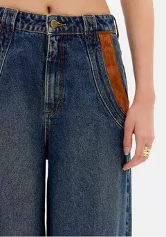 Calça Jeans Relaxed Cintura Média - comprar online
