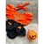 Conjunto Romper/ Vestido Estilo Jardineira Halloween + Tiara. Body Mesversário Halloween Temático Lookinho Blogueirinha