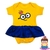 Body Temático Minions Mesversario Bory Bori Bory Bodi Fantasia Minions Meninas Minions Meninos Meu Malvado Favorito