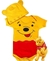 Imagem do Body Temático Pooh Mesversario Bory Bori Bory Bodi Fantasia